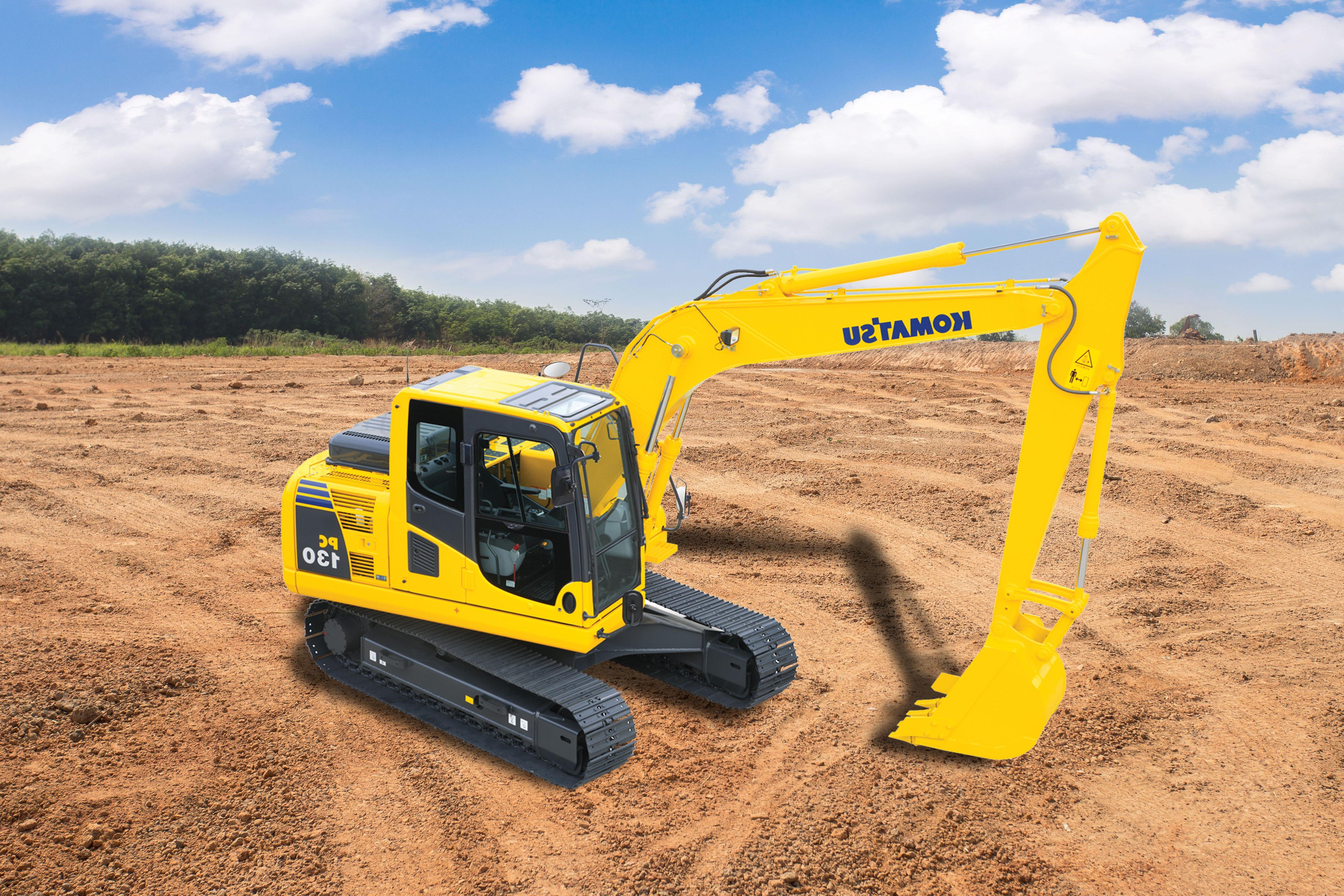 Komatsu’s new PC130-11 excavator offers fast cycle times in a machine designed for easy transport